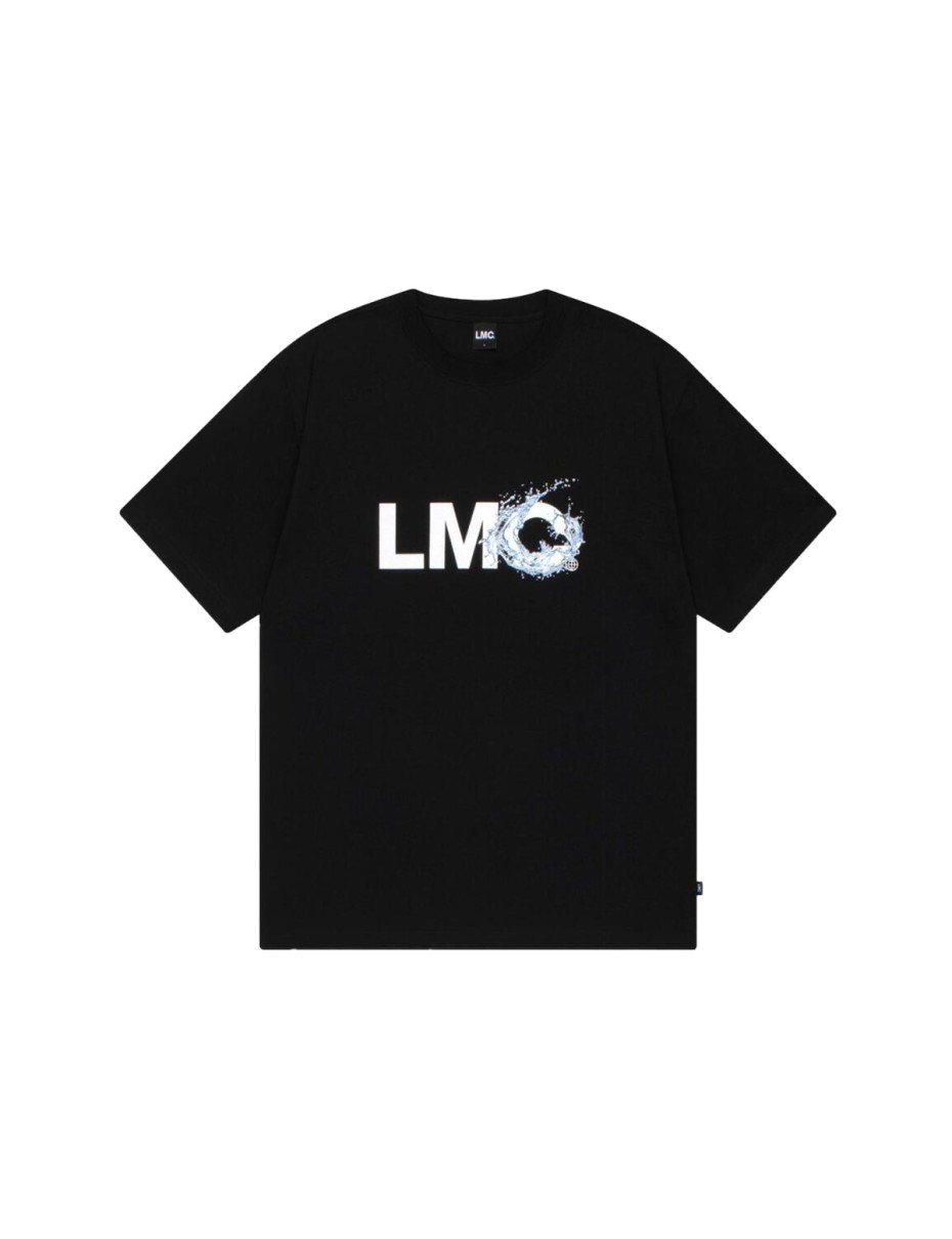 LMC WATER SPLASH TEE BLACK 0LM24CTS108