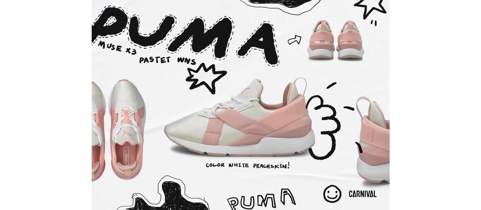 Puma Muse X3 Pastel (3,999 THB)