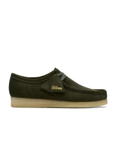 CLARKS ORIGINALS WALLABEE FOREST GREEN SUEDE (26178219)