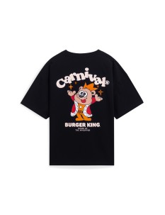 CARNIVAL X BURGER KING BERNIE OVS T-SHIRT BLACK