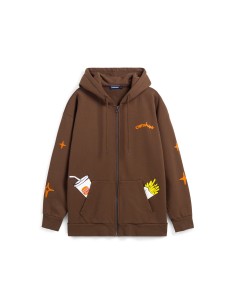 CARNIVAL X BURGER KING HOODIE ZIP