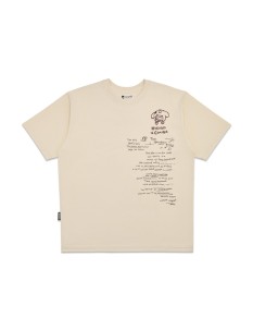 POP MART Hirono Is Coming - Flying Squirrel T-shirt Beige