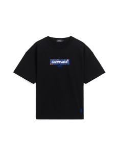 CARNIVAL X COSTS BOX LOGO OVS BOX LOGO T-SHIRT BLACK