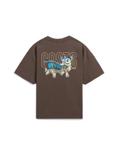 CARNIVAL X COSTS LION DANCE OVS T-SHIRT BROWN