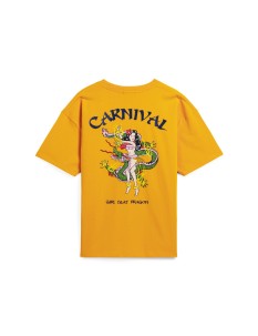 CARNIVAL SS25 SLAYER OVS T-SHIRT YELLOW