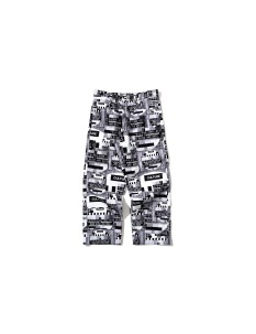 V.A.C. Culture Test Pattern Monotone Baggy Pants