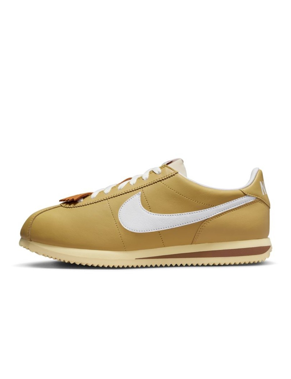 Nike cortez store leather marron