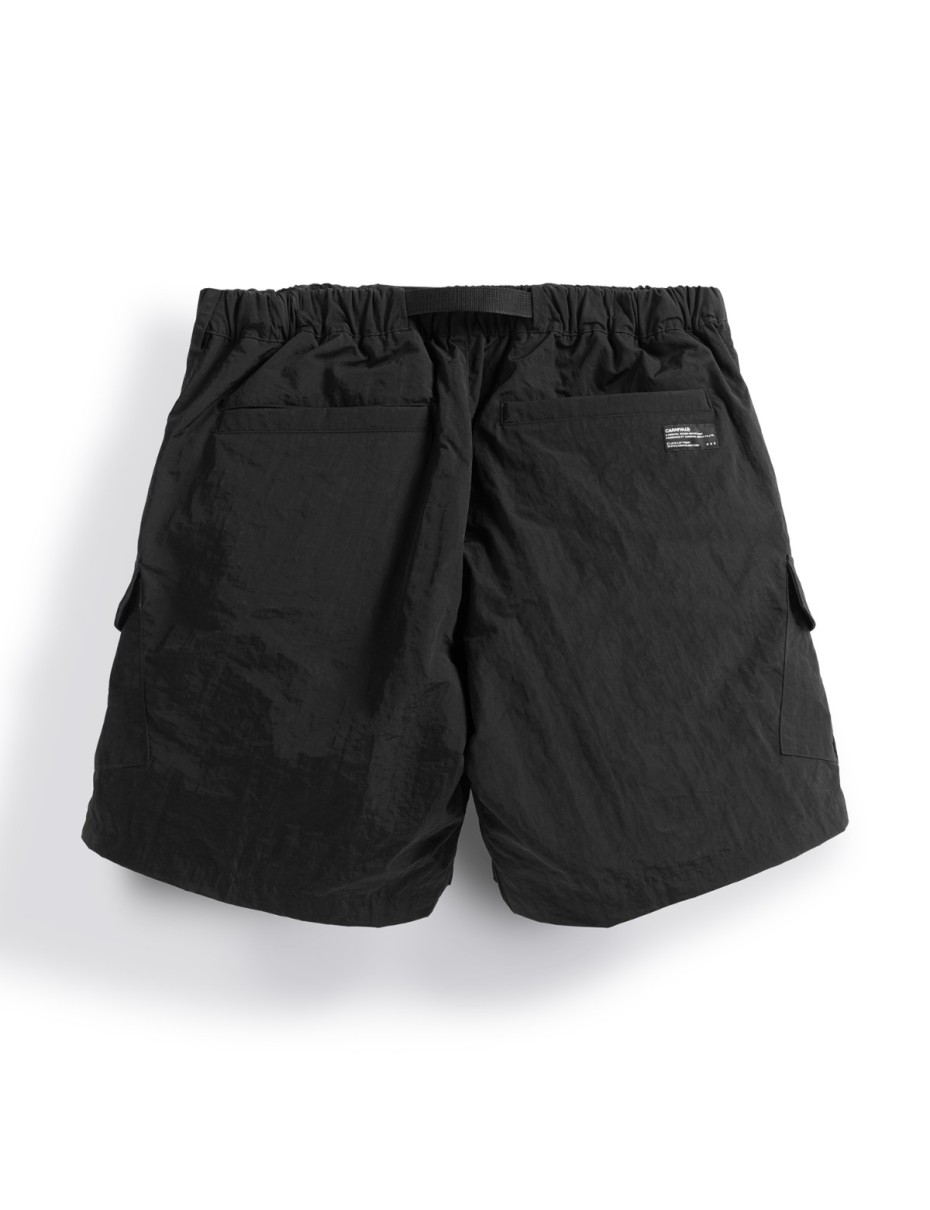 Combat Nylon Shorts Black