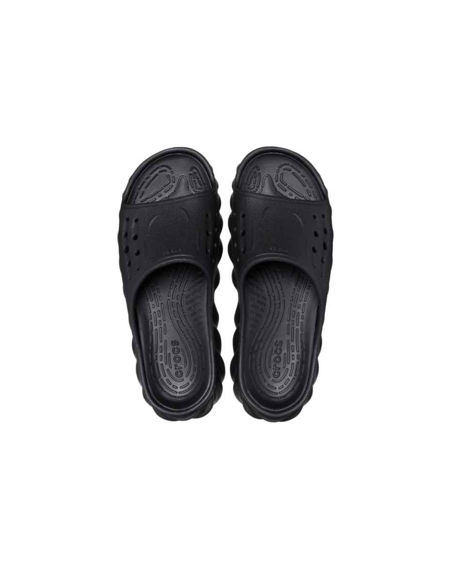 CROCS CRO U ECHO SLIDE BLK(208170-001)