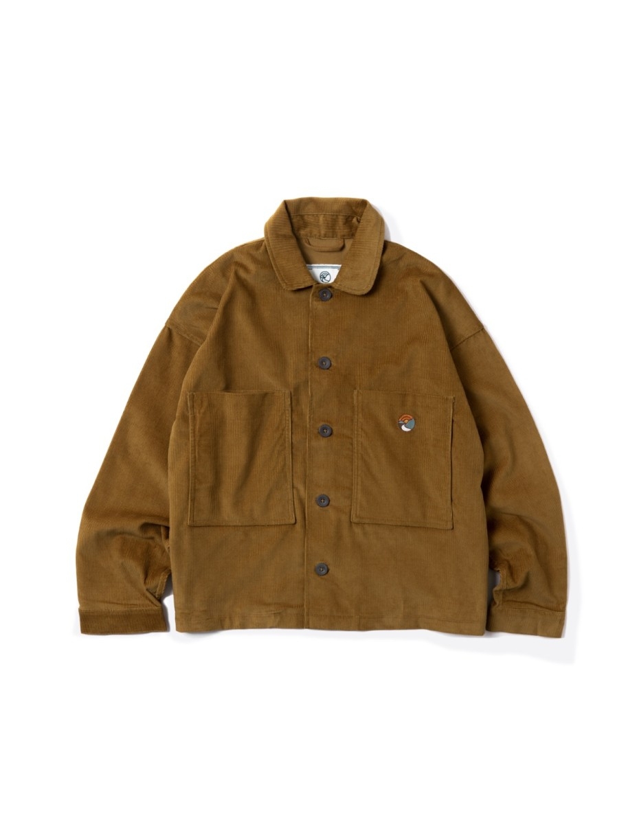 ABROTHER CORDUROY JACKET BROWN