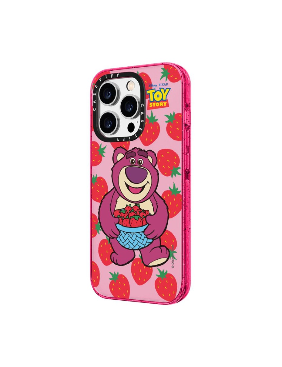 Casetify X Toy Story Impact Lotso Bear Strawberry Case