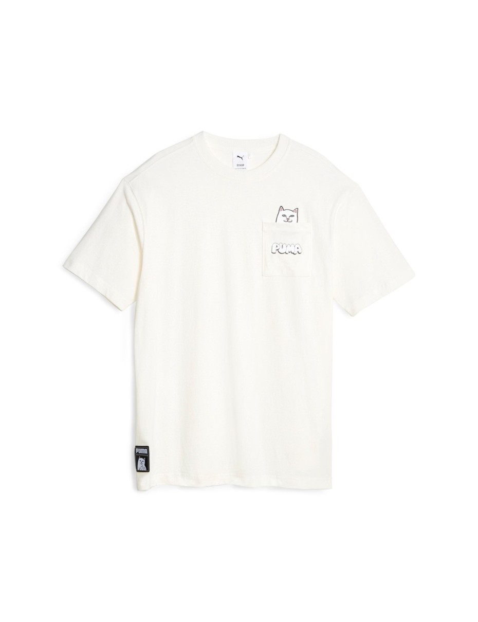 PUMA X RIPNDIP Pocket Tee Warm White (62219565)