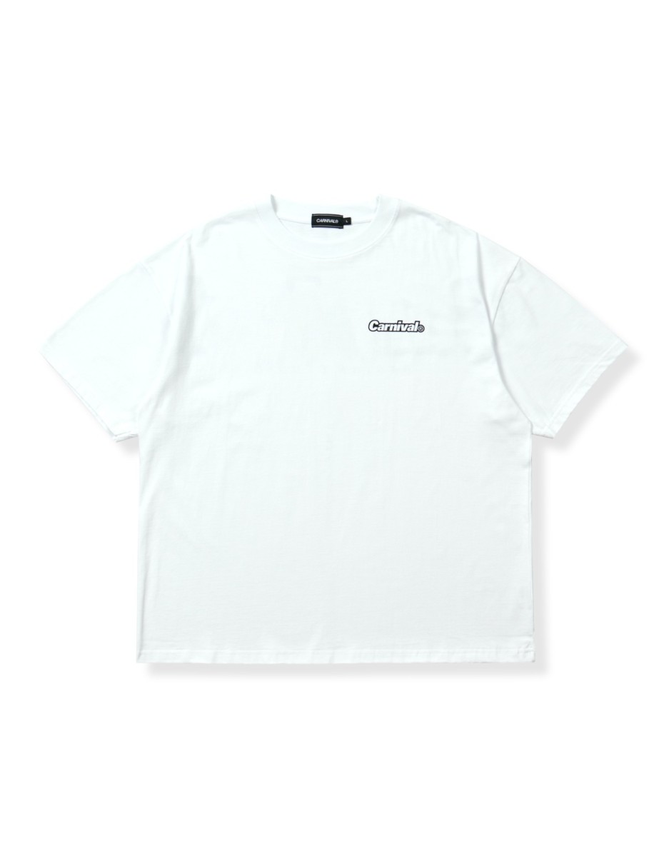 CARNIVAL FW23 DESIGN STUDIO OVS T-SHIRT WHITE