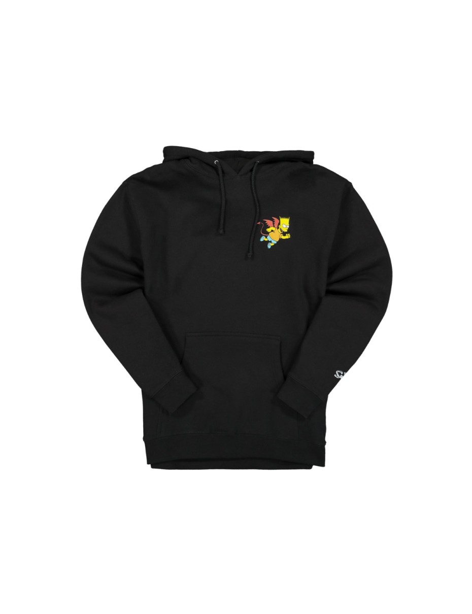 Hoodies and sweatshirts Market The Simpsons Devil Arc Hoodie Black