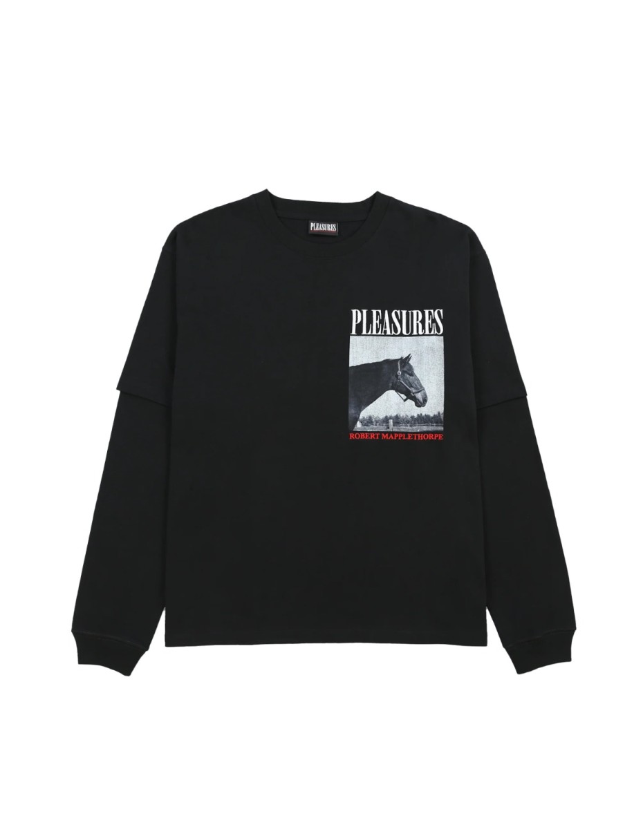 HORSES LAYERED LONG SLEEVE