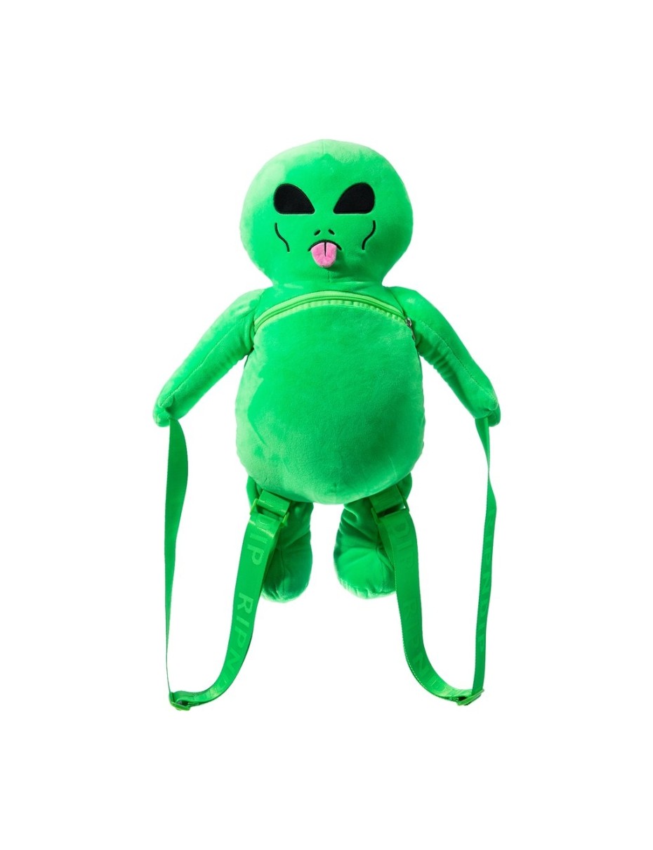 Green alien sales backpack