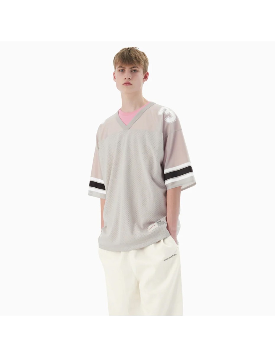 thisisneverthat Mesh Football Jersey Silver / M