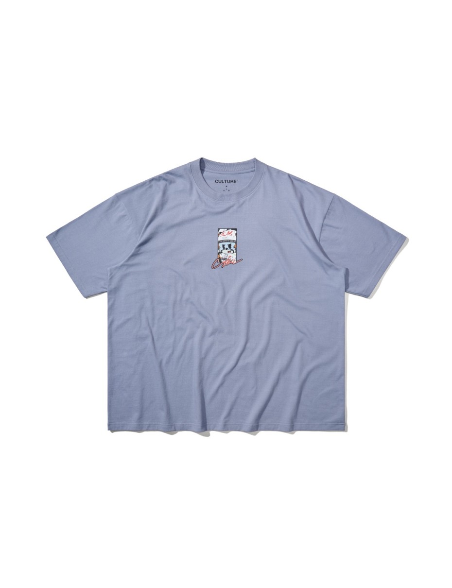 V.A.C. Culture™ : Risky Race to Survive Superoversize T-Shirt Grey #638