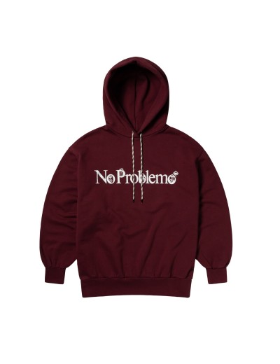 No Problemo Funghi Problemo Hoodie Burgundy (NP20014.02)