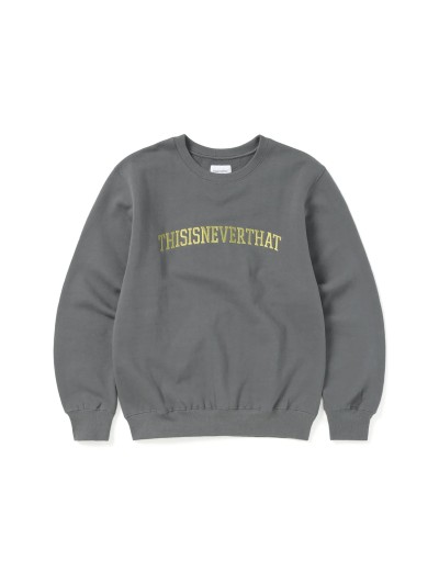 TNT Arch-Logo Crewneck Dark Grey (TN230TSWCW02-Grey)