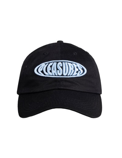 Pleasures BUBBLE LOGO POLO CAP BLACK OS (P24W050)