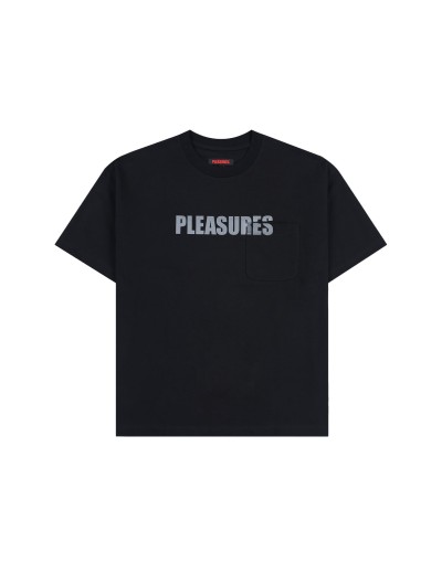 Pleasures IMPACT POCKET HEAVYWEIGHT SHIRT BLACK (P24W009)