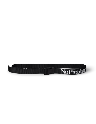 No Problemo Webbing Belt Black