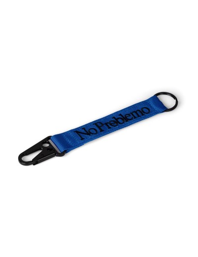 No Problemo Mini Problemo Carabiner Keychain BLUE