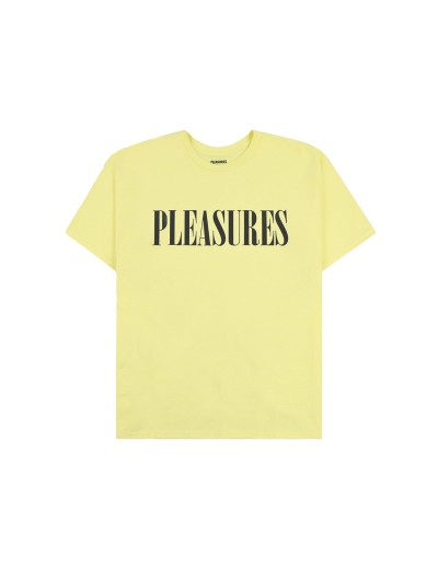 Pleasures ONYX 24 T-SHIRT CORNSILK (P24W048)