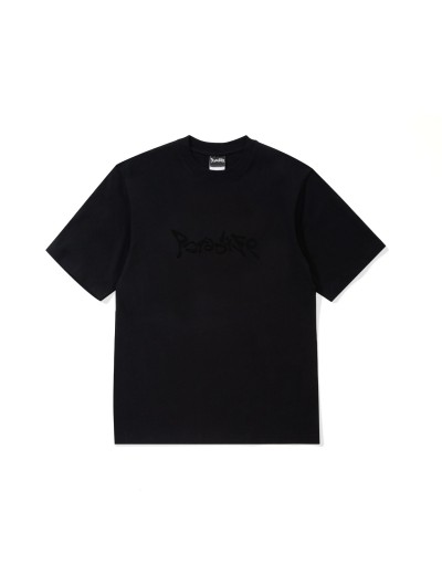 PYC PARADISE LOGO TEE BLACK