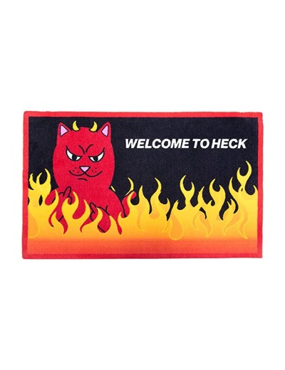 RIPNDIP  WELCOME TO HECK RUG BLACK (RND9211)