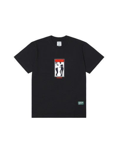 POT MEETS POP SKANK TEE BLACK