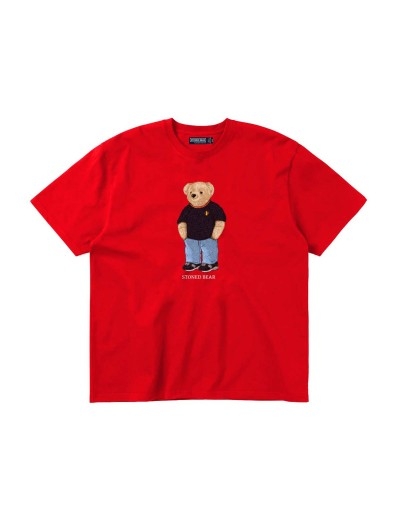STONED BY PYC BELGIUM TEE RED