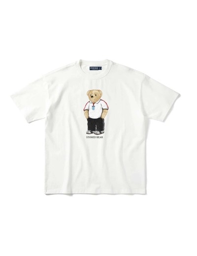 STONED BY PYC ENGLAND TEE WHITE