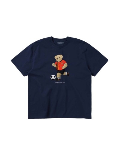 STONED BY PYC SPAIN TEE NAVY