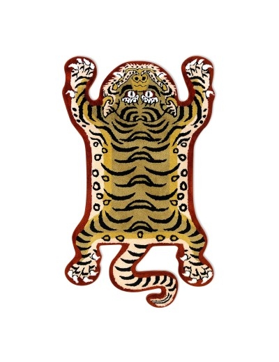 RAW EMOTIONS Relaunches Tibetan Tiger Rugs