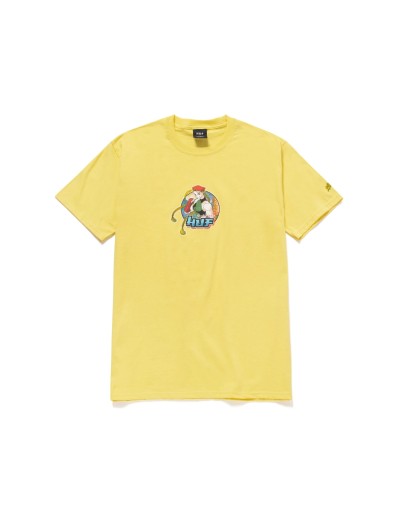 HUF X STREET FIGHTER CAMMY T-SHIRT YELLOW (TS01557)