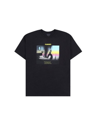 Pleasures WINDOW T-SHIRT BLACK (P24W040)