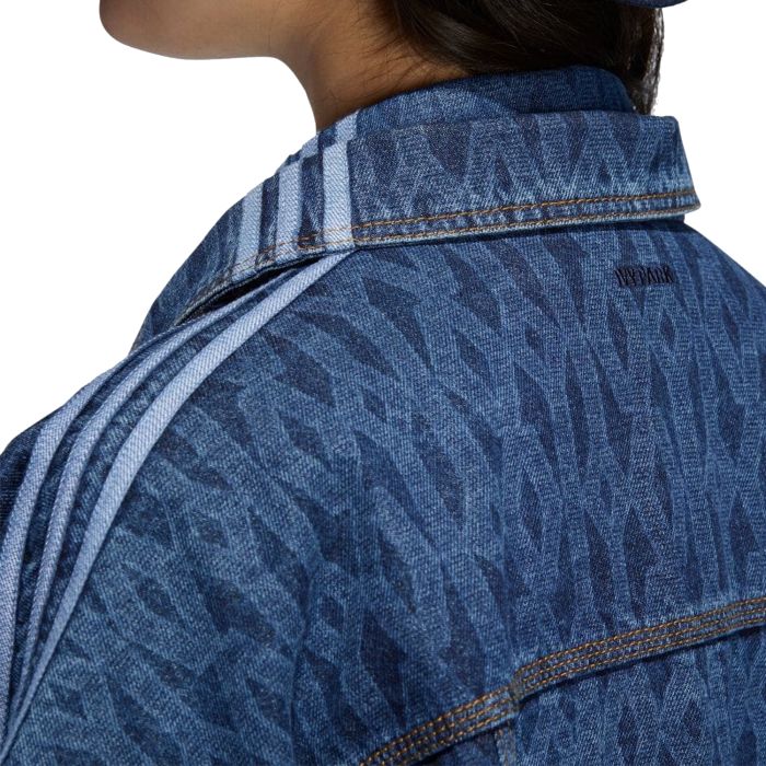 ivy park monogram denim shirt