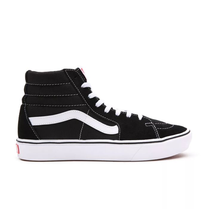 vans comfycush sk8-hi white