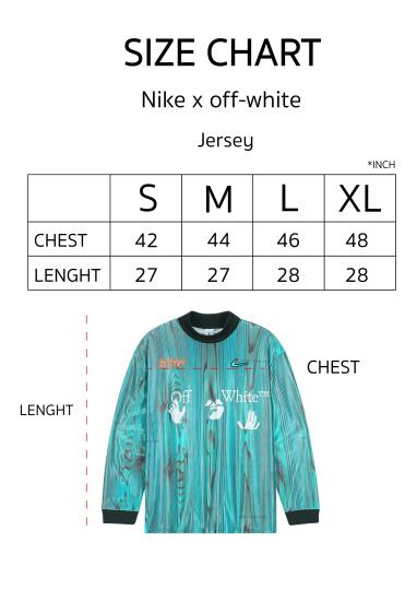 Off White Size Chart